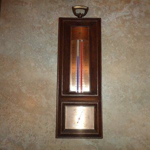 Vintage Springfield Weather Station Barometer Thermometer Humidity - Made in USA